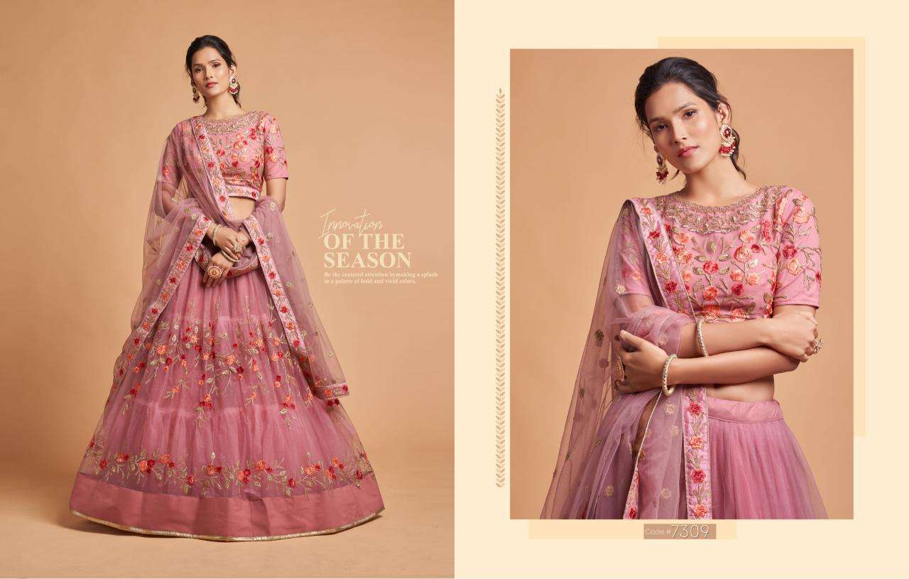TEXOFAB PRESENTS NEW CATALOUGE NEO ROMANTIC VOL-2 DESIGN NO-7309