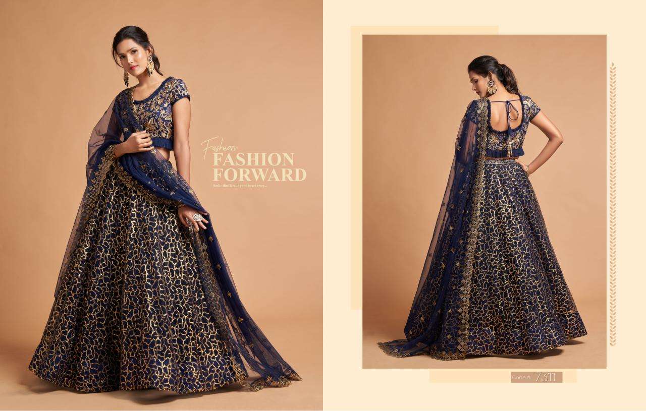 TEXOFAB PRESENTS NEW CATALOUGE NEO ROMANTIC VOL-2 DESIGN NO-7311
