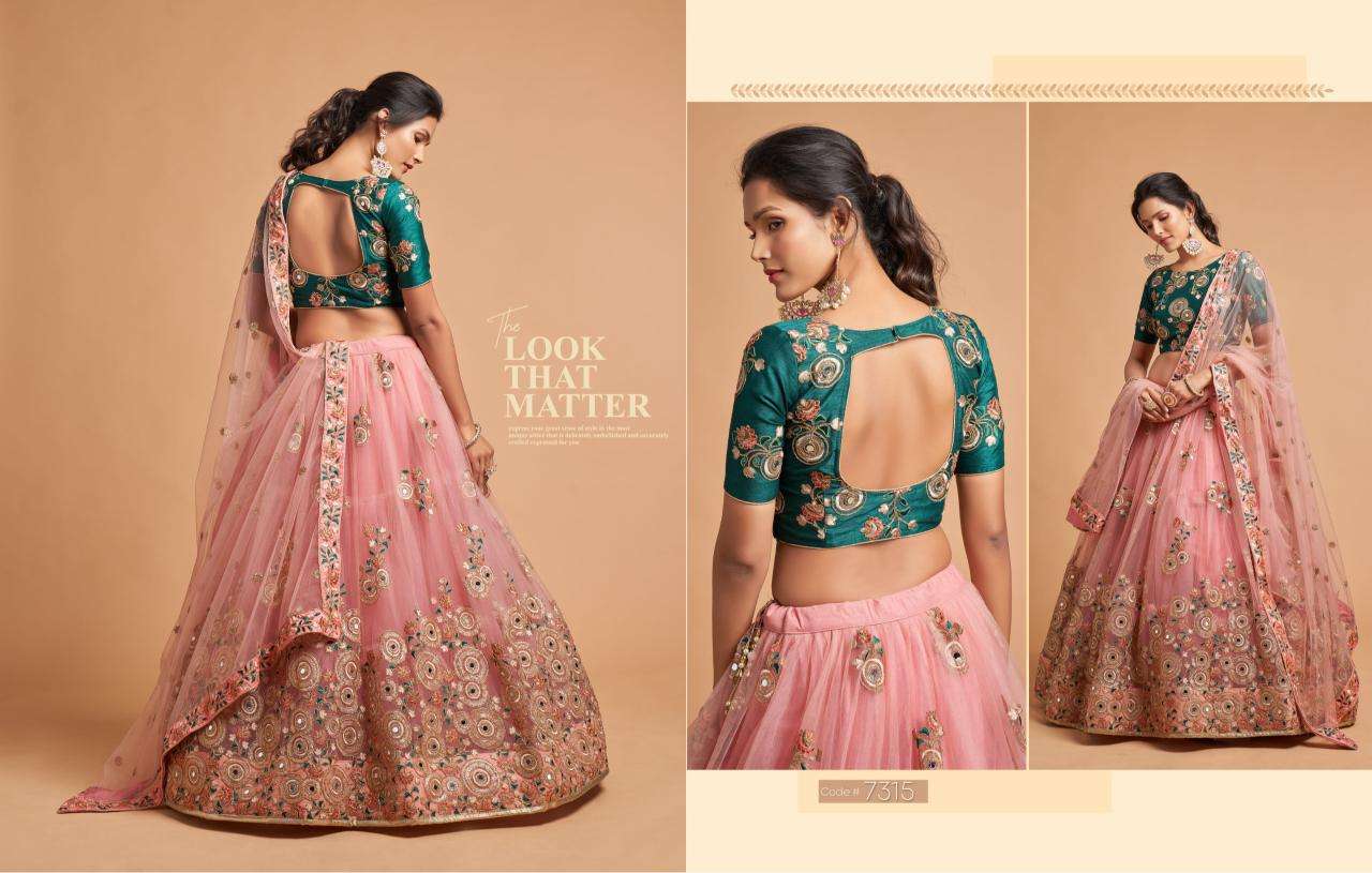 TEXOFAB PRESENTS NEW CATALOUGE NEO ROMANTIC VOL-2 DESIGN NO-7315