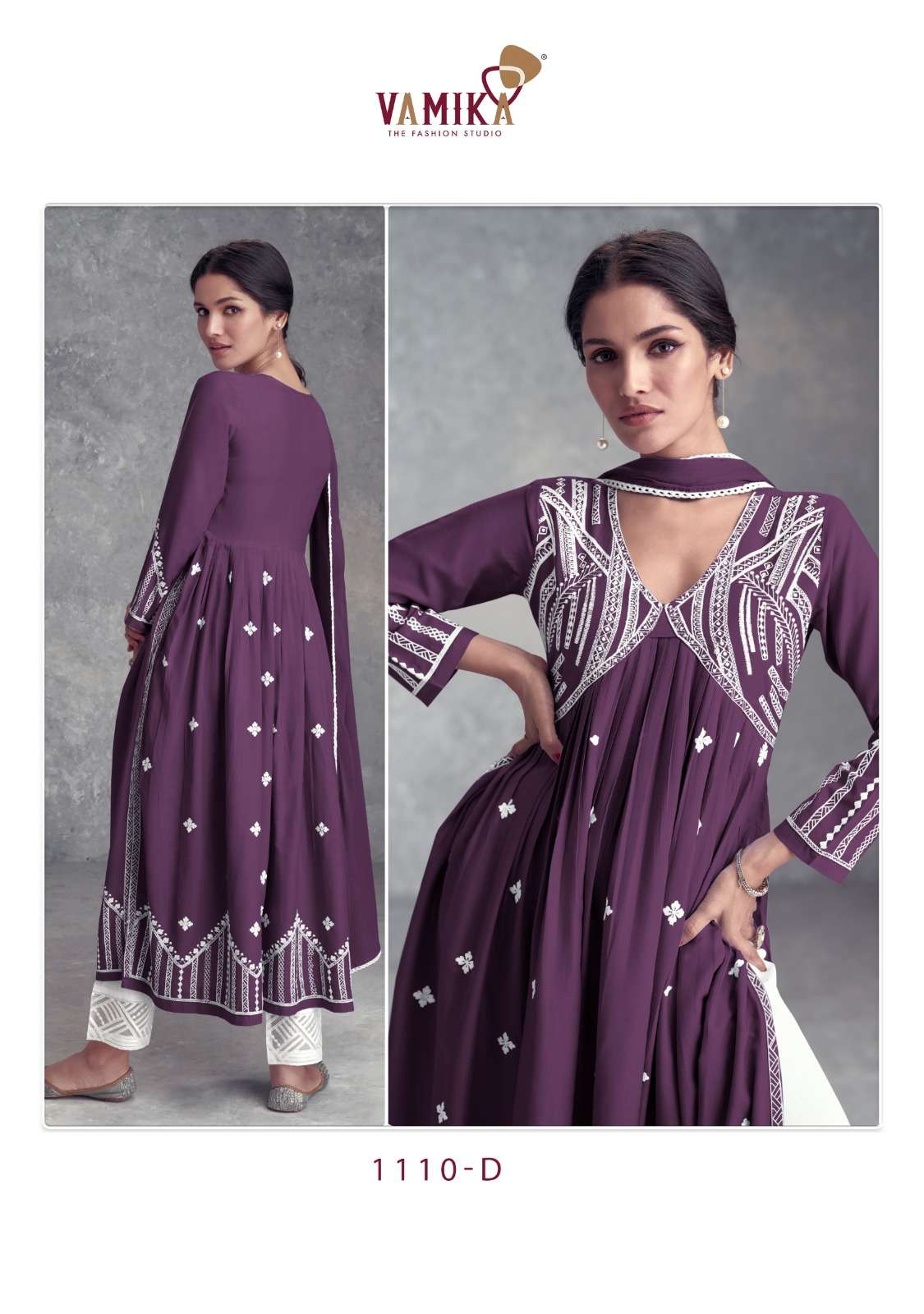 VAMIKA PRESENTS NEW CATALOUGE AADHIRA VOL-8