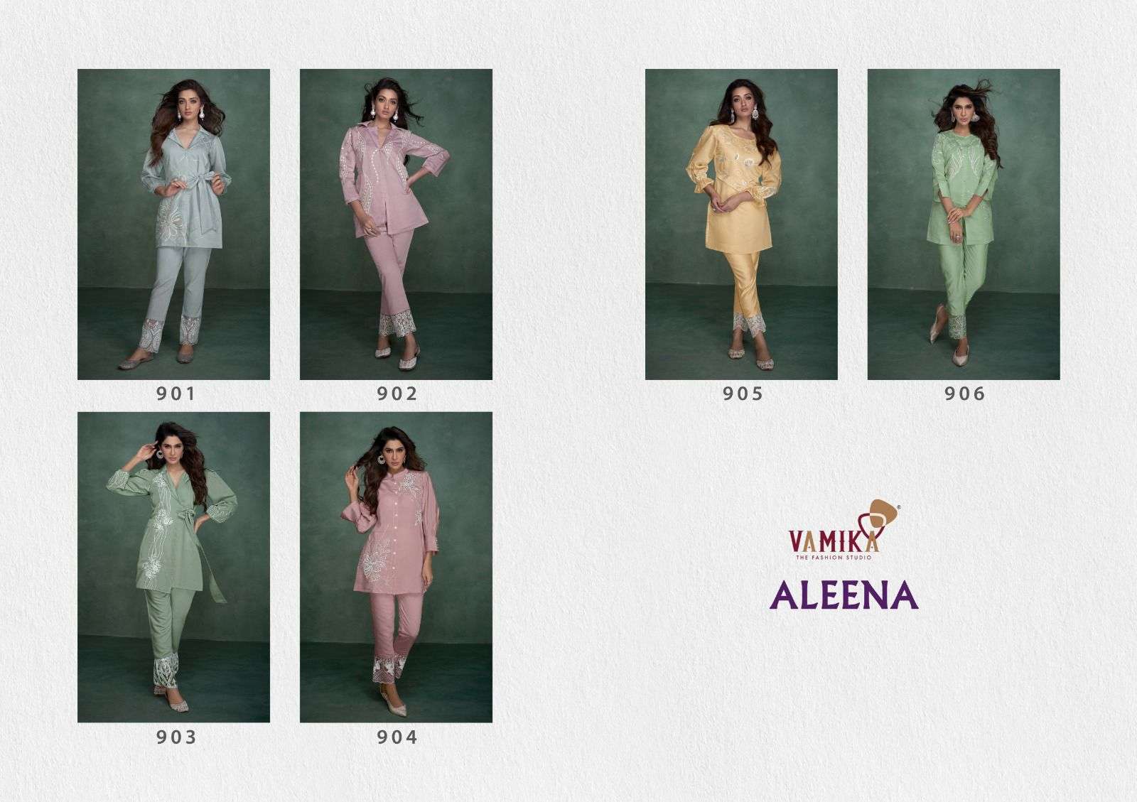 VAMIKA PRESENTS NEW CATALOUGE ALEENA