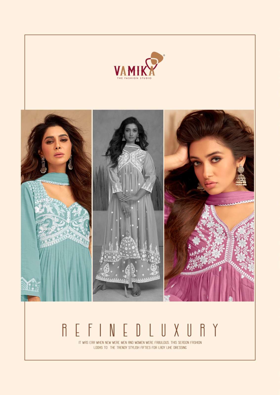 VAMIKA PRESENTS NEW CATALOUGE LAKHNAVI VOL:-7