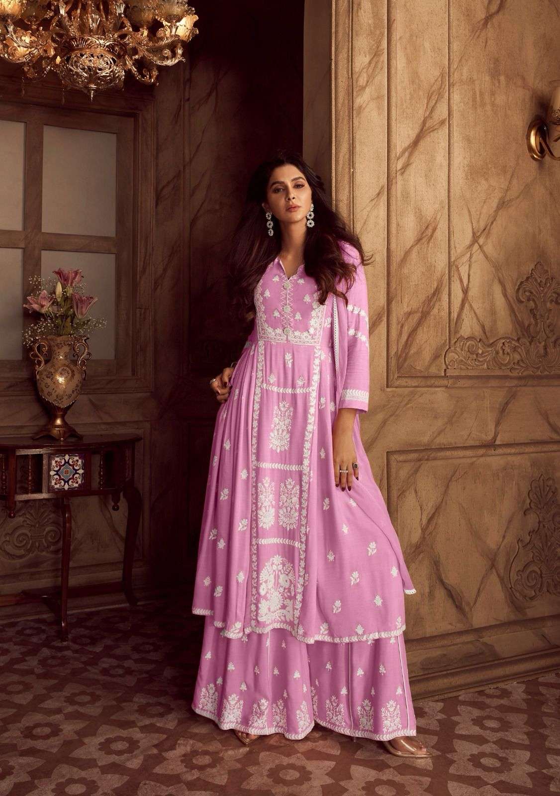 VAMIKA PRESENTS NEW CATALOUGE LAKHNAVI VOL: MIX PREMIUM DESIGN NO-1023 K