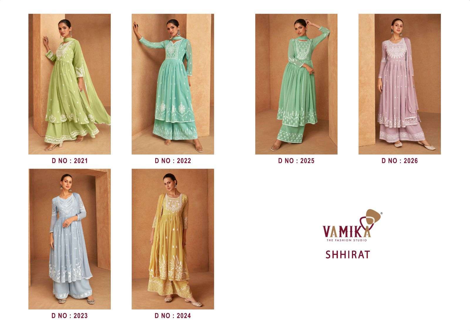 VAMIKA PRESENTS NEW CATALOUGE SHHIRAT