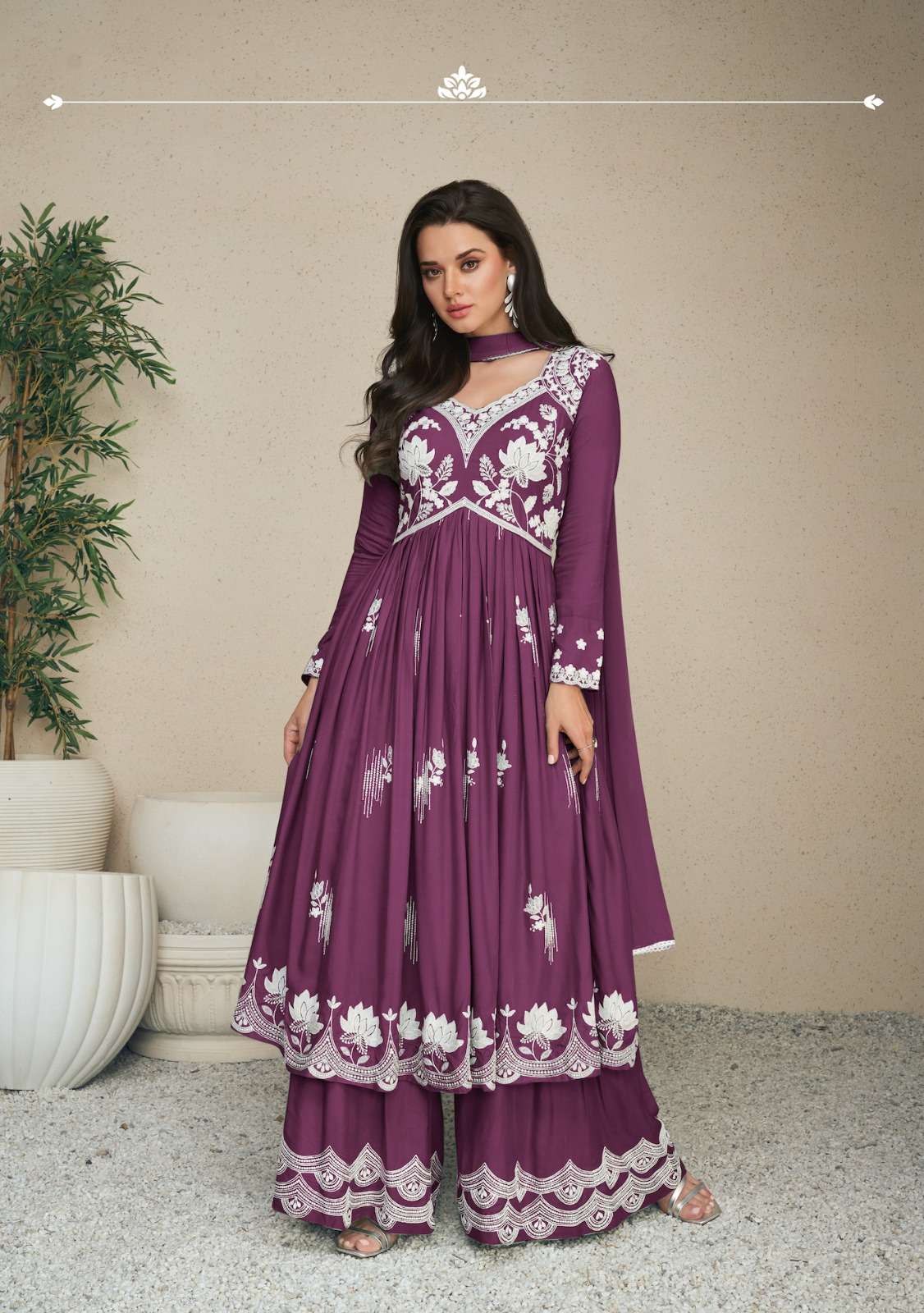 VAMIKA PRESENTS NEW SINGLE CATALOUGE LAKHNAVI VOL:-5 PREMIUM DESIGN NO-1027 M