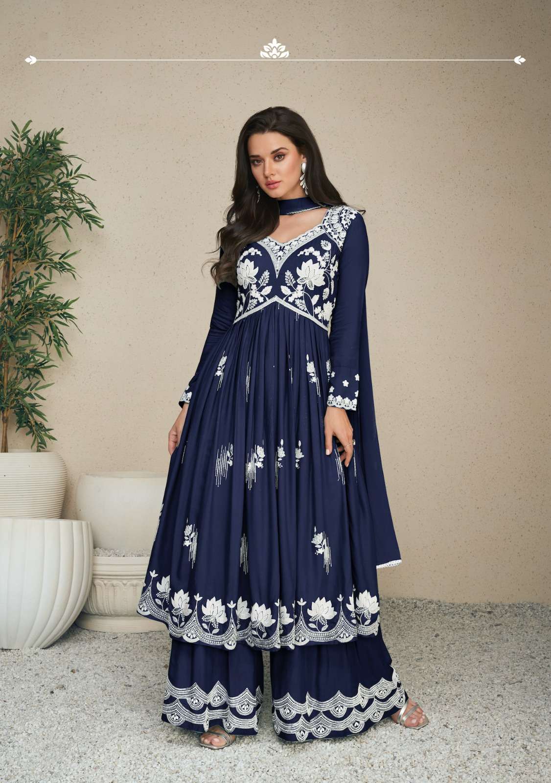 VAMIKA PRESENTS NEW SINGLE CATALOUGE LAKHNAVI VOL:-5 PREMIUM DESIGN NO-1027 O