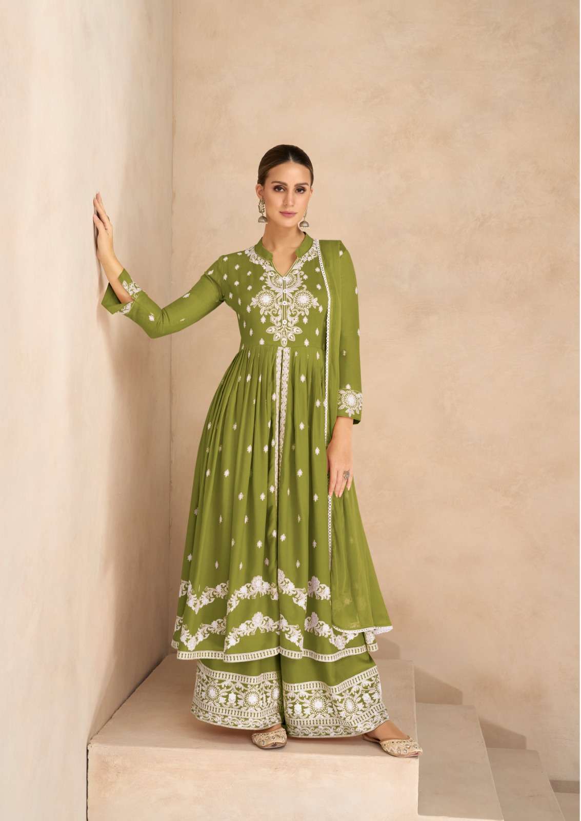 VAMIKA PRESENTS NEW SINGLE CATALOUGE LAKHNAVI VOL-6 SILVER  DESIGN NO-1031 I