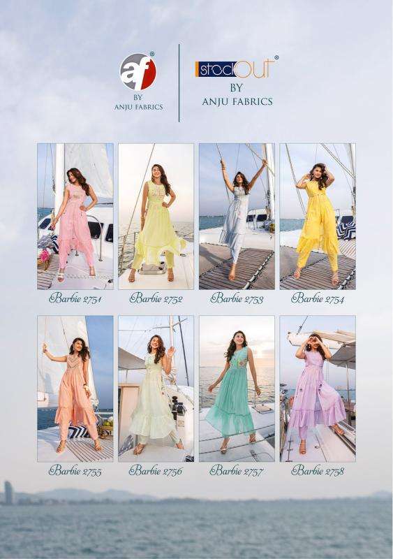 ANJU FABRICS PRESENTS NEW CATALOUGE BARBIE VOL-2