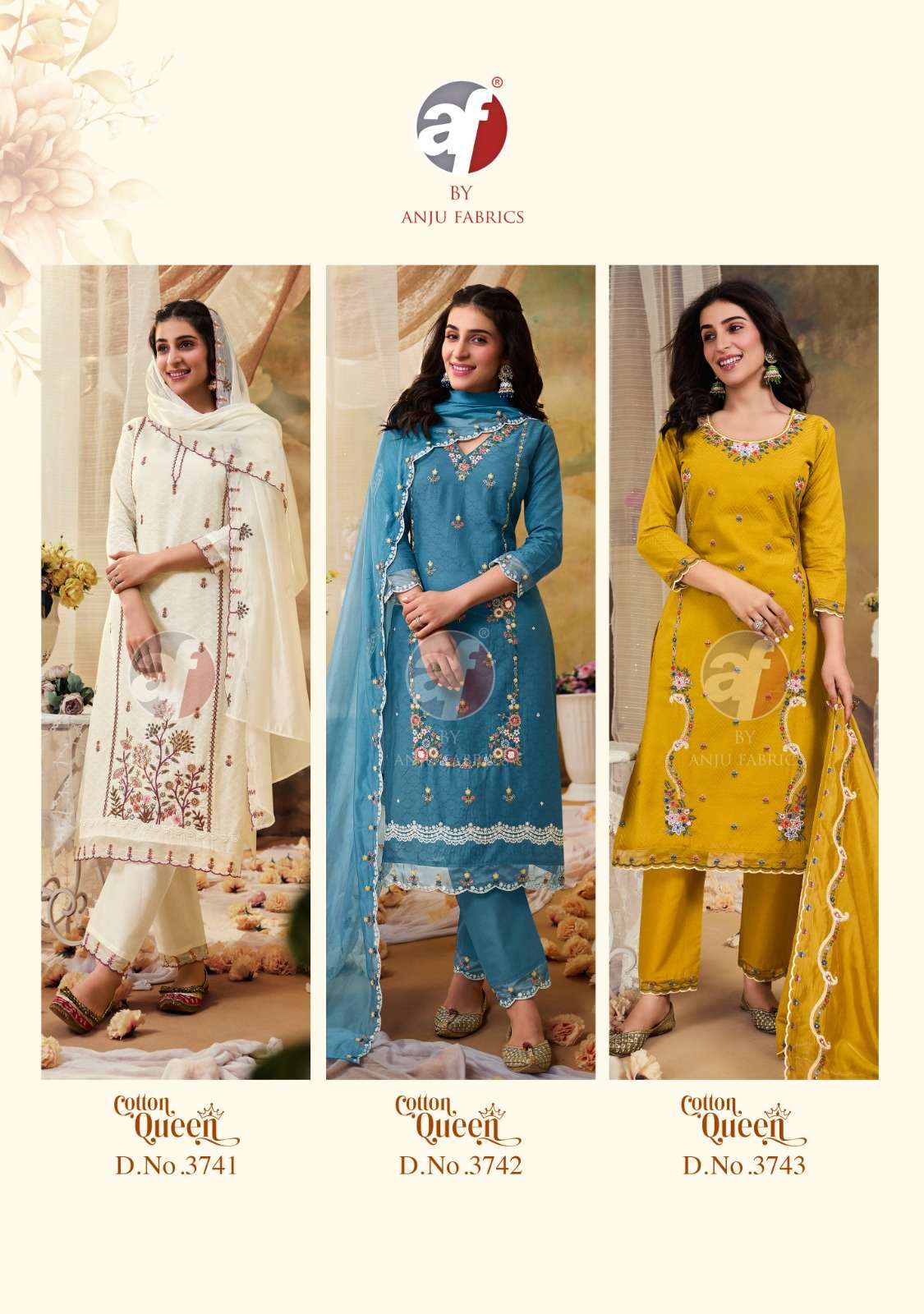 ANJU FABRICS PRESENTS NEW CATALOUGE COTTON QUEEN