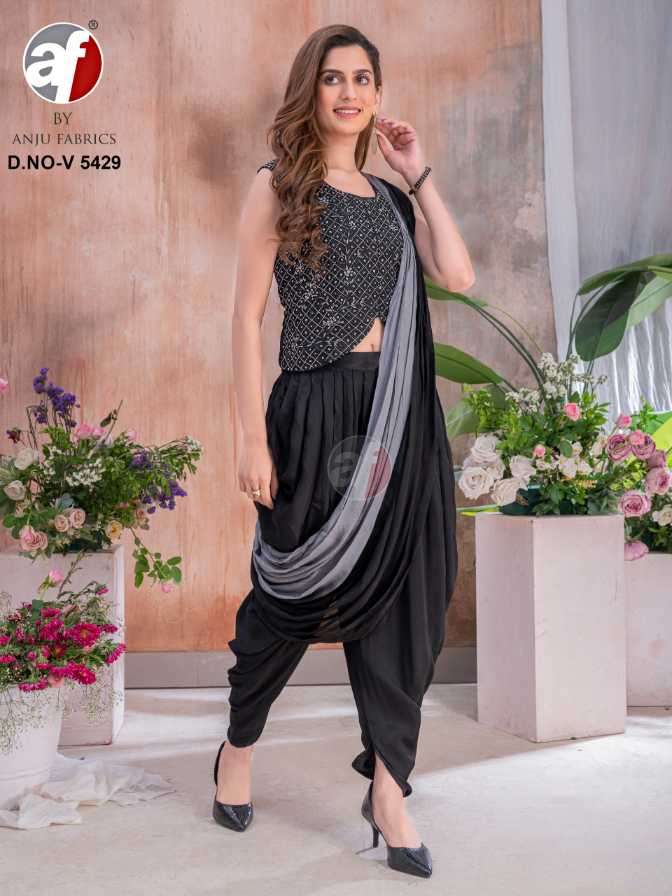 ANJU FABRICS PRESENTS NEW CATALOUGE D.NO:- V 5429