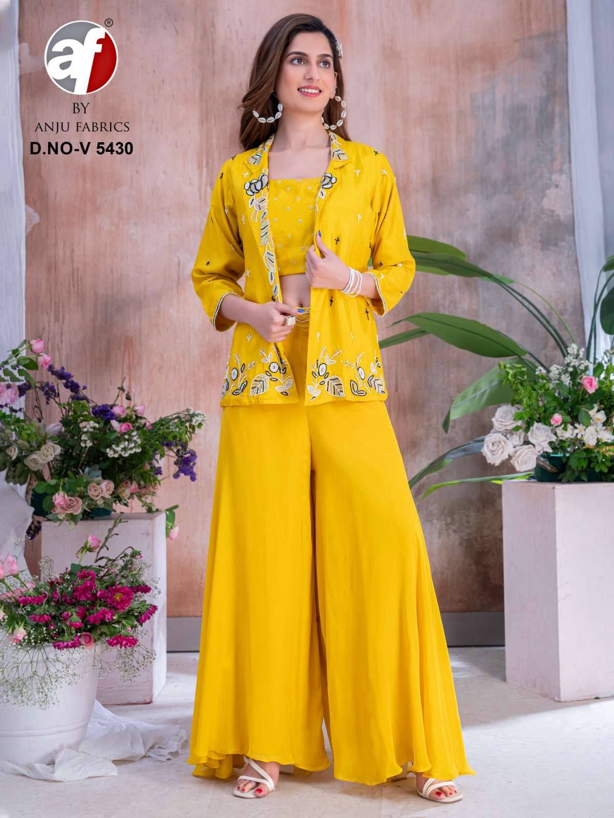 ANJU FABRICS PRESENTS NEW CATALOUGE D.NO:- V 5430