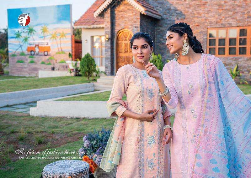 ANJU FABRICS PRESENTS NEW CATALOUGE FASHION POINT VOL-2 