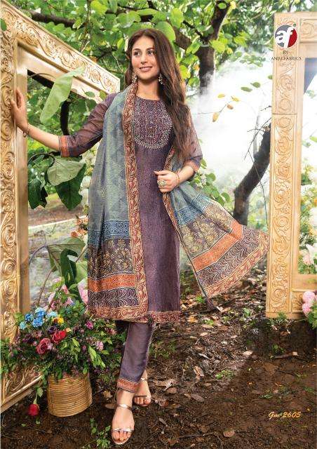 ANJU FABRICS PRESENTS NEW CATALOUGE GOLDEN MEADOWN VOL-2