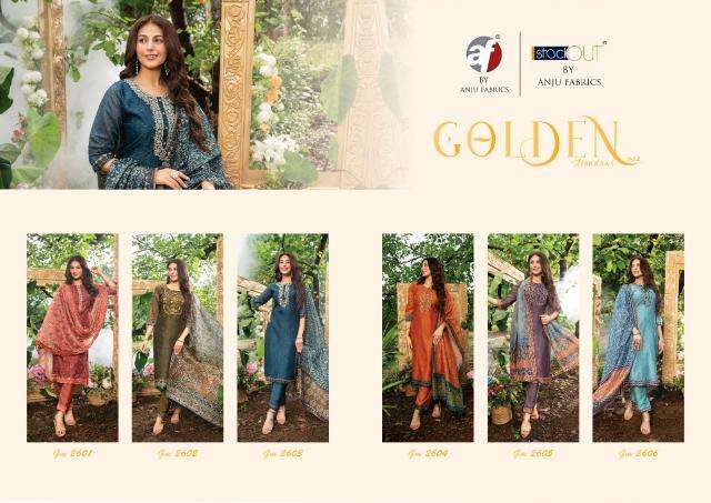 ANJU FABRICS PRESENTS NEW CATALOUGE GOLDEN MEADOWN VOL-2