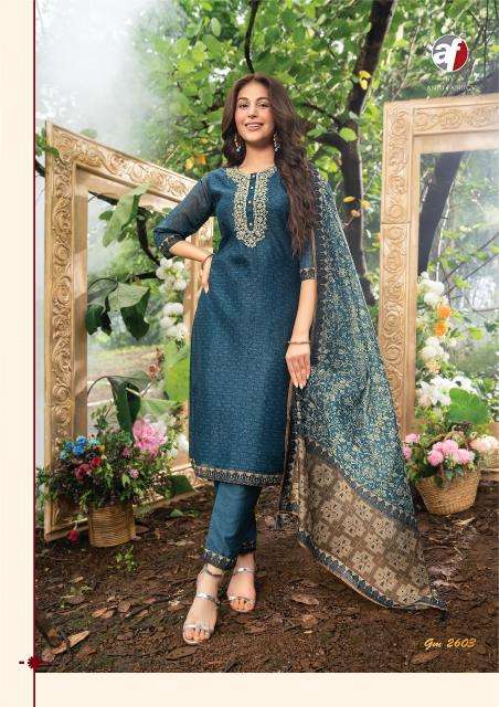 ANJU FABRICS PRESENTS NEW CATALOUGE GOLDEN MEADOWN VOL-2