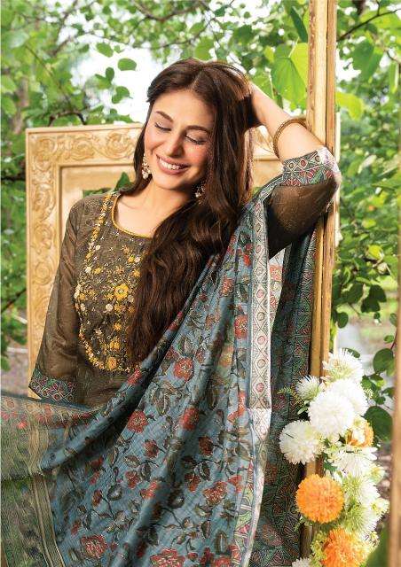 ANJU FABRICS PRESENTS NEW CATALOUGE GOLDEN MEADOWN VOL-2