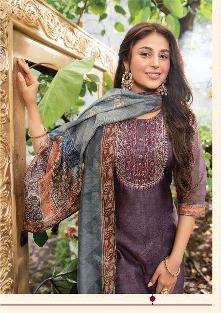 ANJU FABRICS PRESENTS NEW CATALOUGE GOLDEN MEADOWN VOL-2