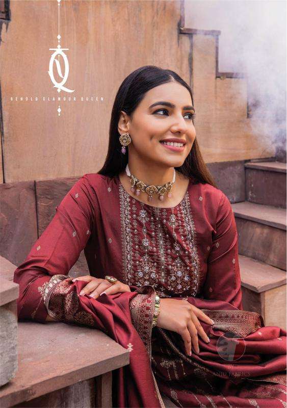 ANJU FABRICS PRESENTS NEW CATALOUGE HASEEN PAL VOL-9 
