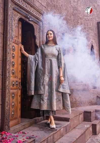 ANJU FABRICS PRESENTS NEW CATALOUGE HASEEN PAL VOL-9 DESIGN NO-3643