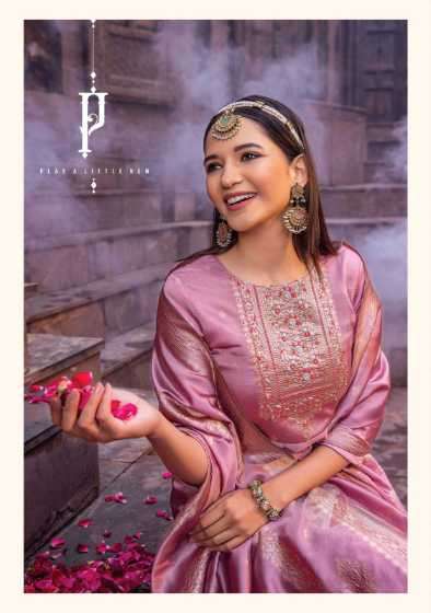 ANJU FABRICS PRESENTS NEW CATALOUGE HASEEN PAL VOL-9 DESIGN NO-3644