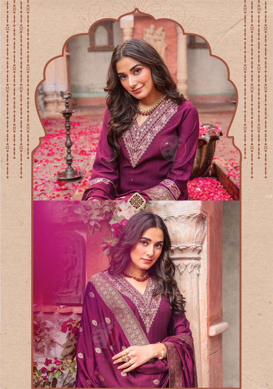 ANJU FABRICS PRESENTS NEW CATALOUGE MAYURI VOL-4 