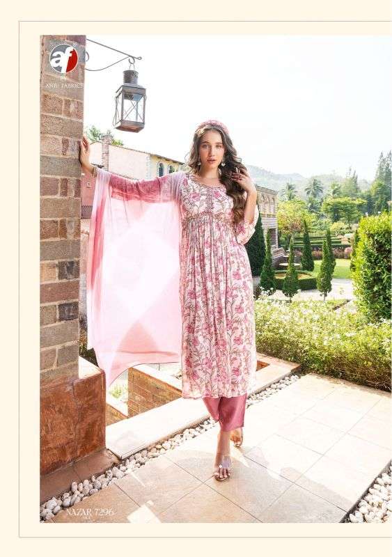 ANJU FABRICS PRESENTS NEW CATALOUGE NAZAR VOL-4 