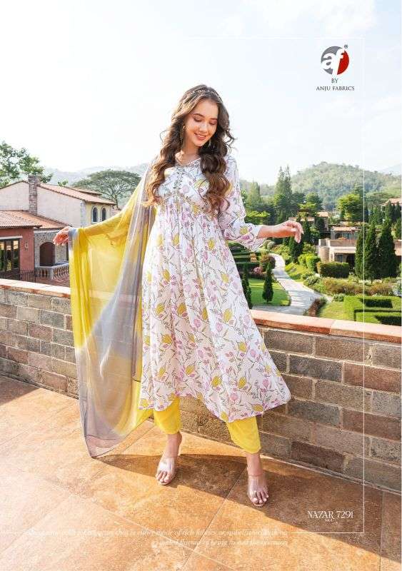 ANJU FABRICS PRESENTS NEW CATALOUGE NAZAR VOL-4 