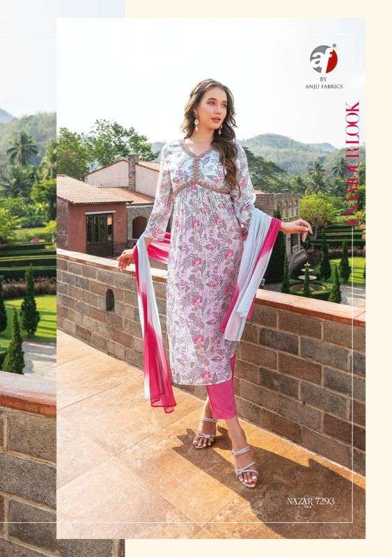 ANJU FABRICS PRESENTS NEW CATALOUGE NAZAR VOL-4 