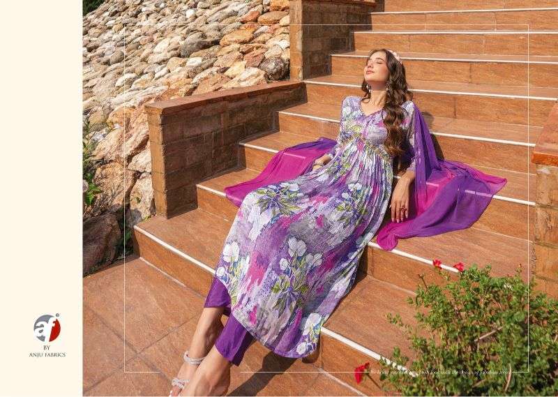 ANJU FABRICS PRESENTS NEW CATALOUGE NAZAR VOL-4 