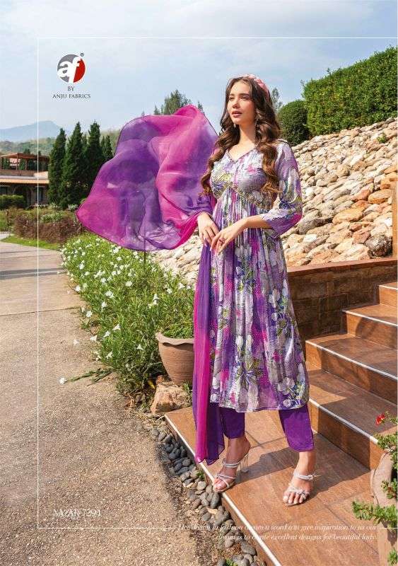 ANJU FABRICS PRESENTS NEW CATALOUGE NAZAR VOL-4 