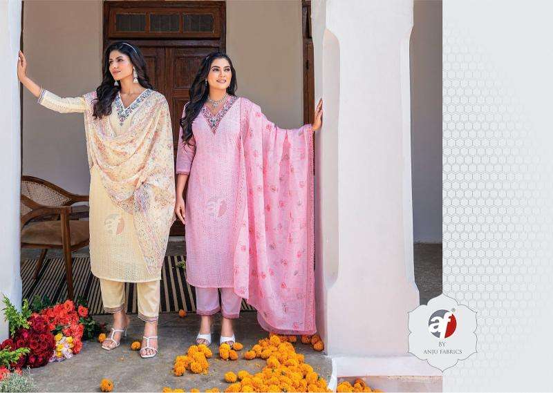 ANJU FABRICS PRESENTS NEW CATALOUGE RICH LADY 
