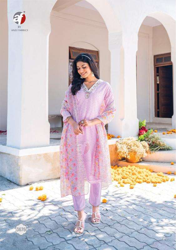 ANJU FABRICS PRESENTS NEW CATALOUGE RICH LADY 