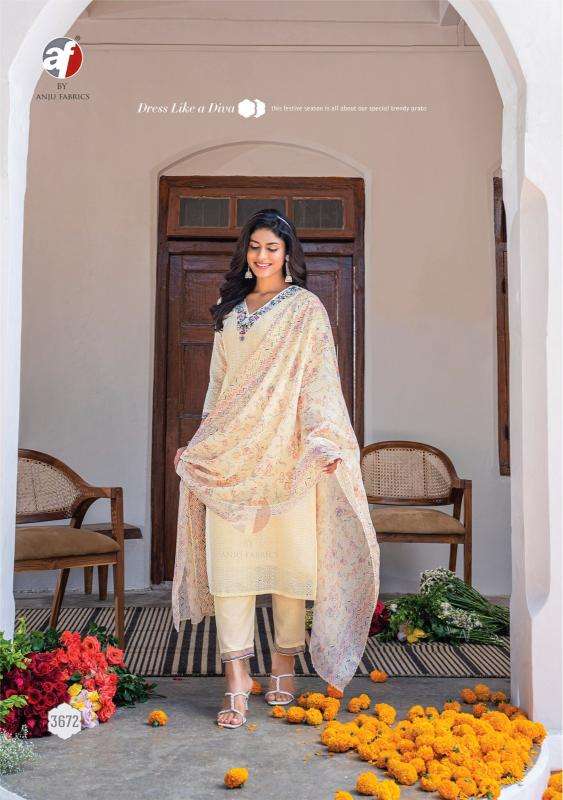 ANJU FABRICS PRESENTS NEW CATALOUGE RICH LADY 