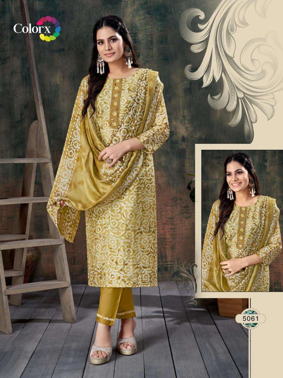 COLORX PRESENTS NEW CATALOUGE DESIGN NO 5060 To 5062
