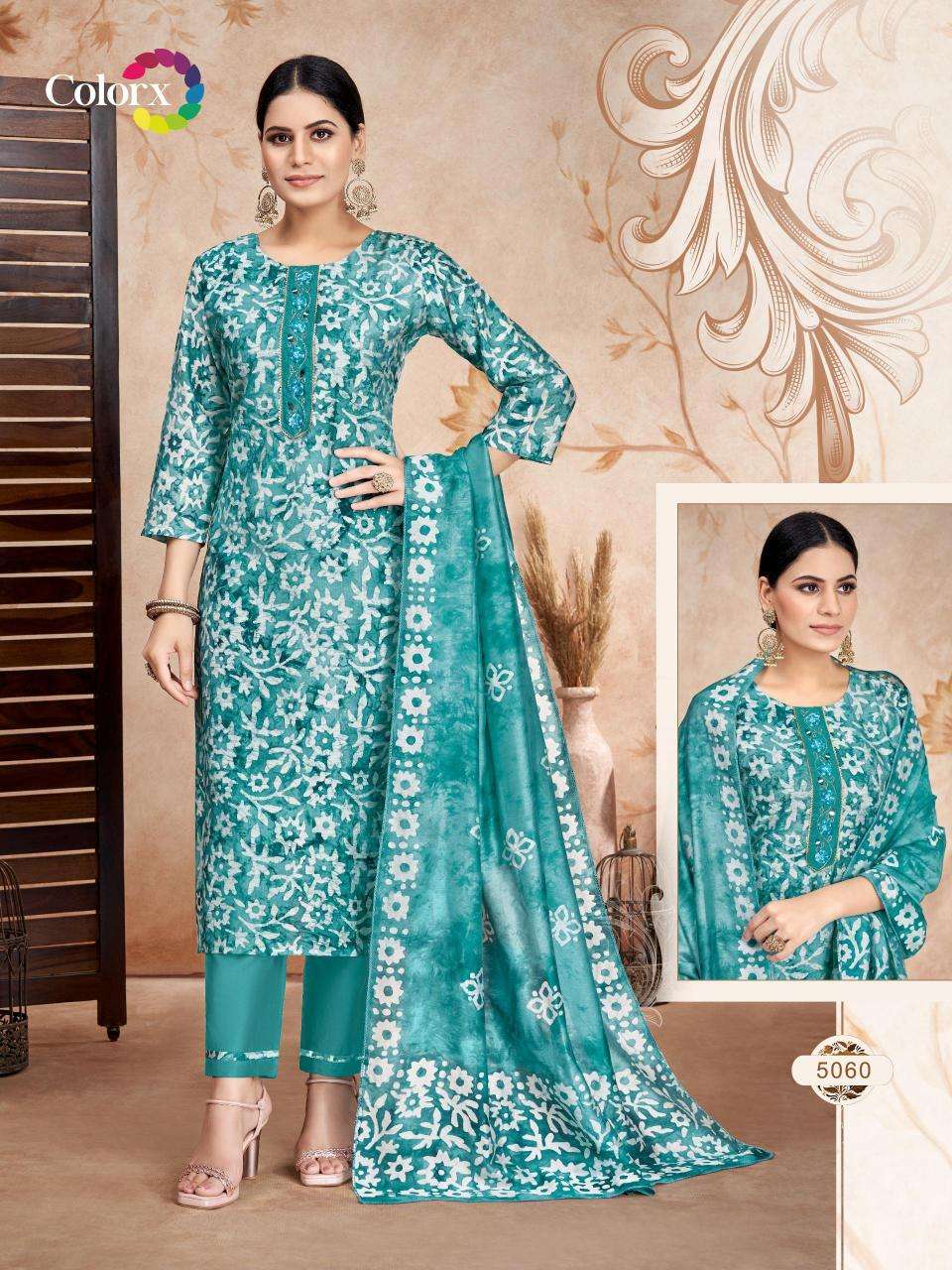 COLORX PRESENTS NEW CATALOUGE DESIGN NO 5060 To 5062