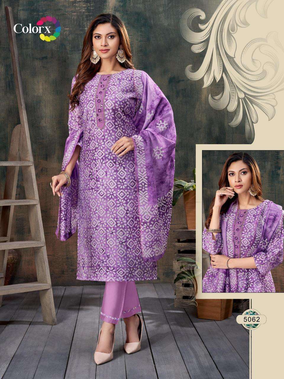 COLORX PRESENTS NEW CATALOUGE DESIGN NO 5060 To 5062
