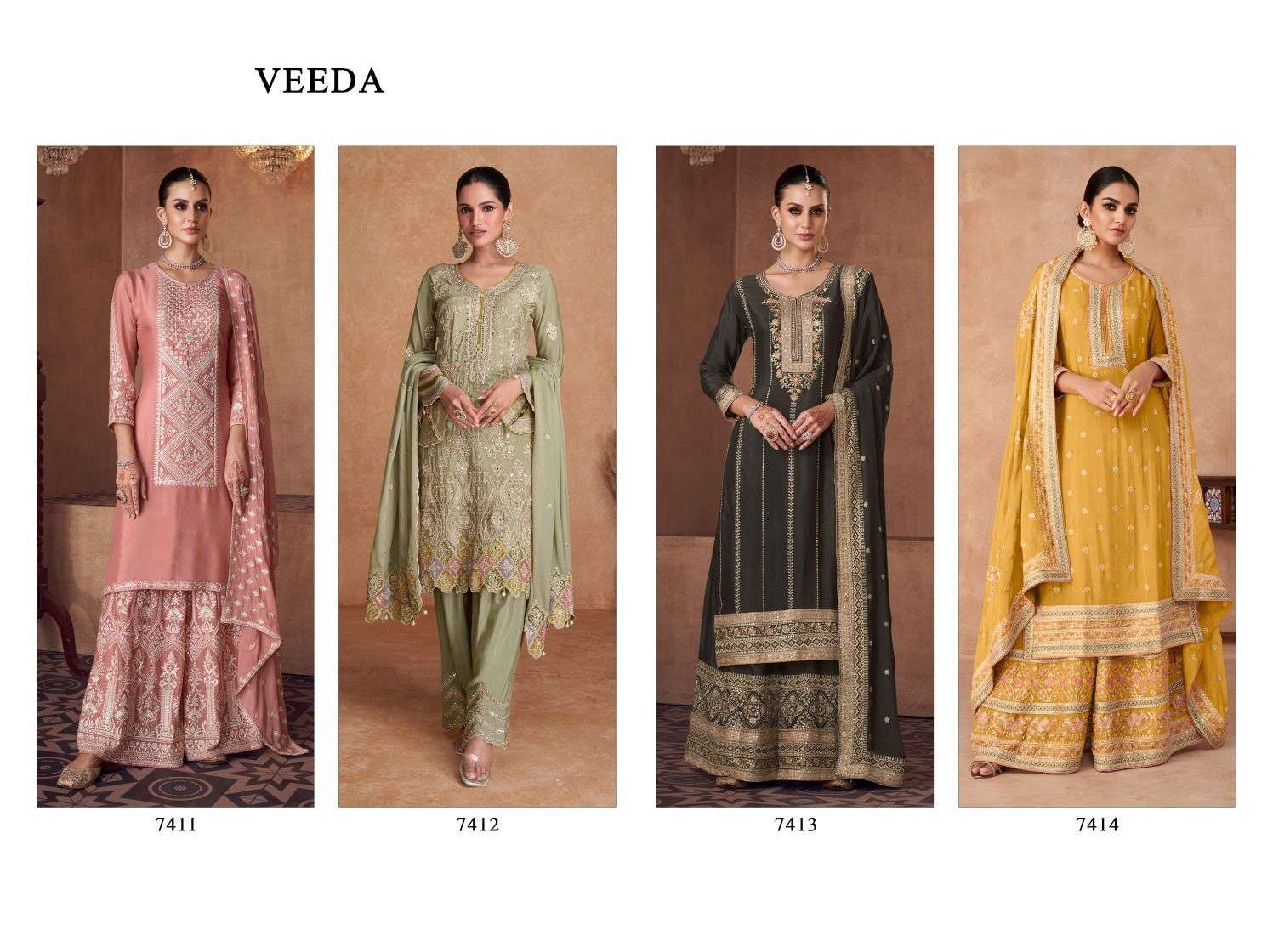 GULKAYARA DESIGNER PRESENTS NEW CATALOUGE VEEDA