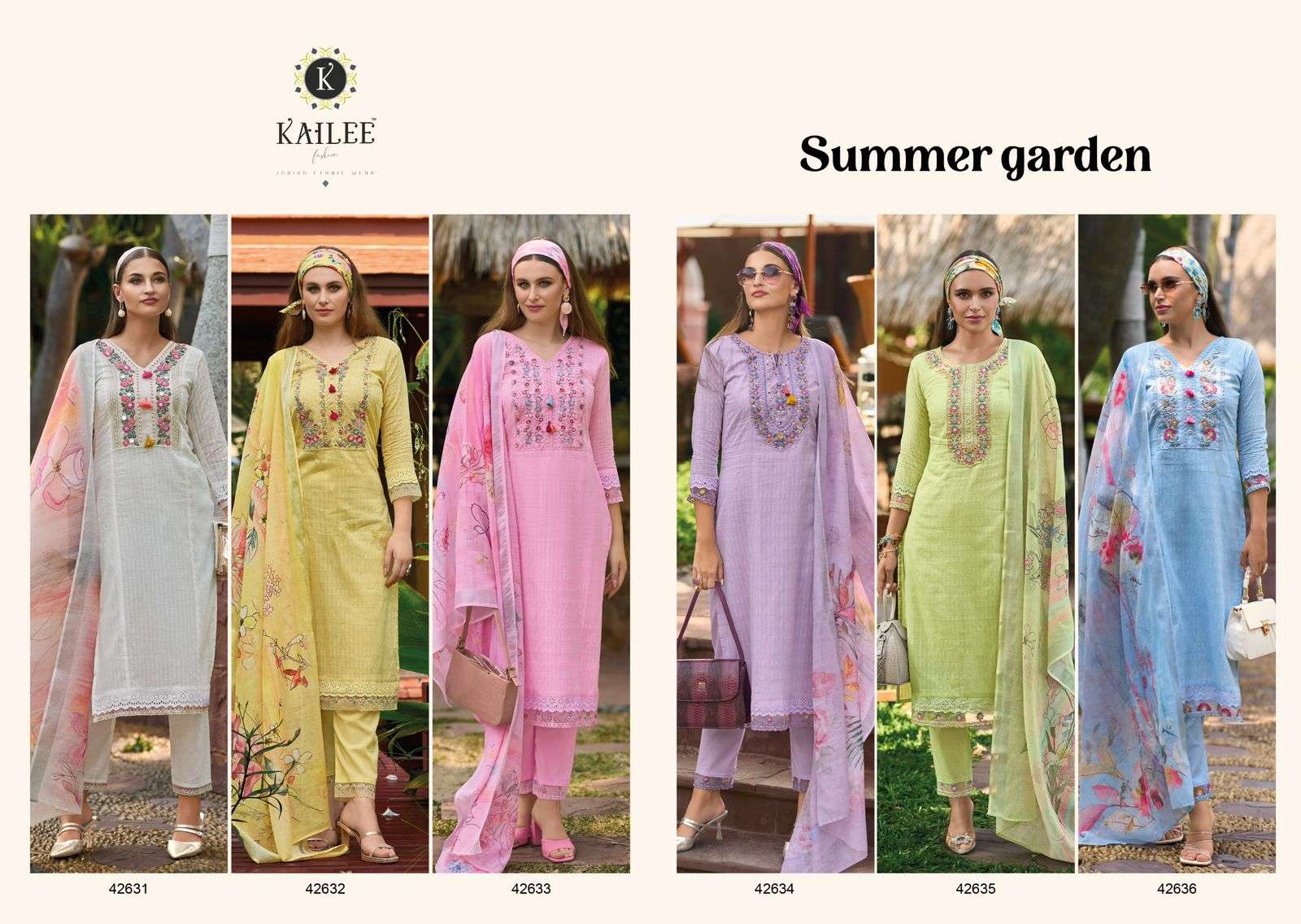 KAILEE FASHION PRESENTS NEW CATALOUGE SUMMER GARDEN 