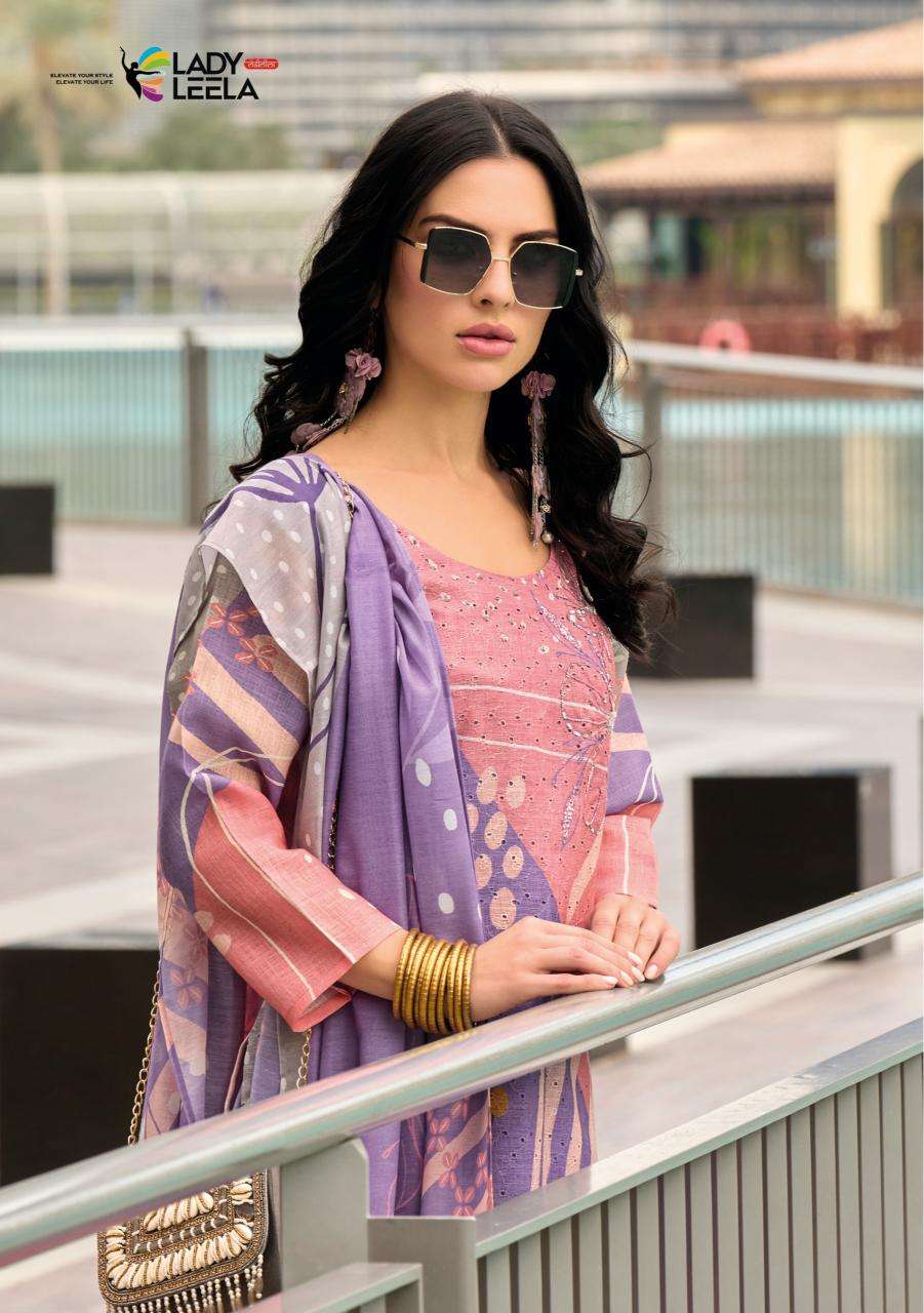 LADY LEELA PRESENTS NEW CATALOUGE SUMMER PASTELS