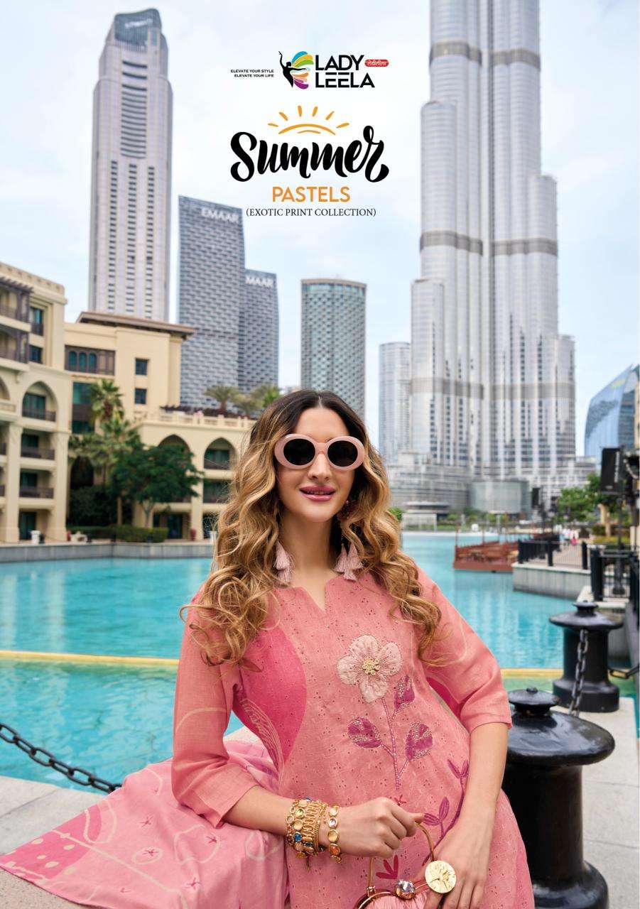LADY LEELA PRESENTS NEW CATALOUGE SUMMER PASTELS