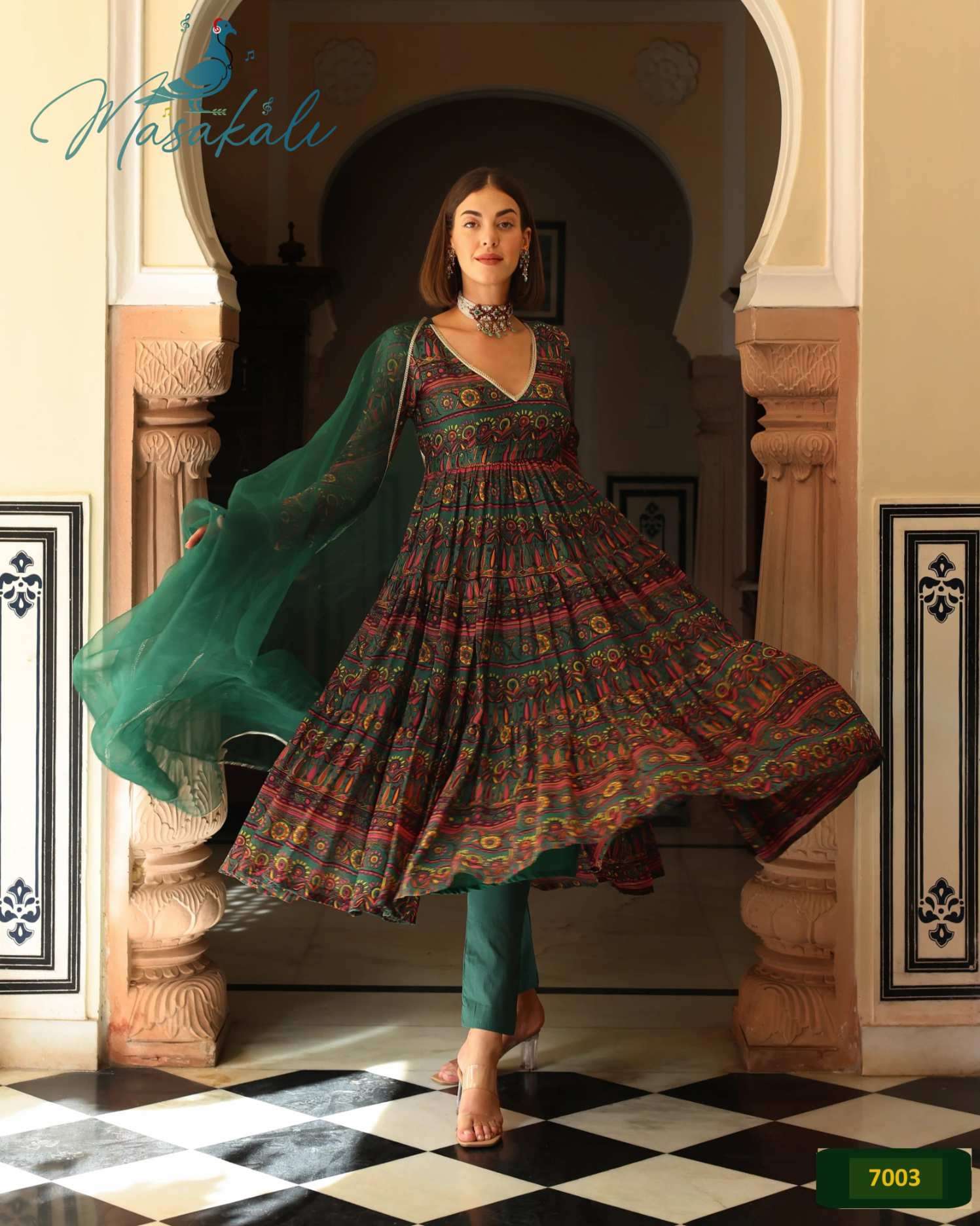 LUCACCI DESIGNER PRESENTS NEW CATALOUGE MASAKALI VOL 07 DESIGN NO-7003