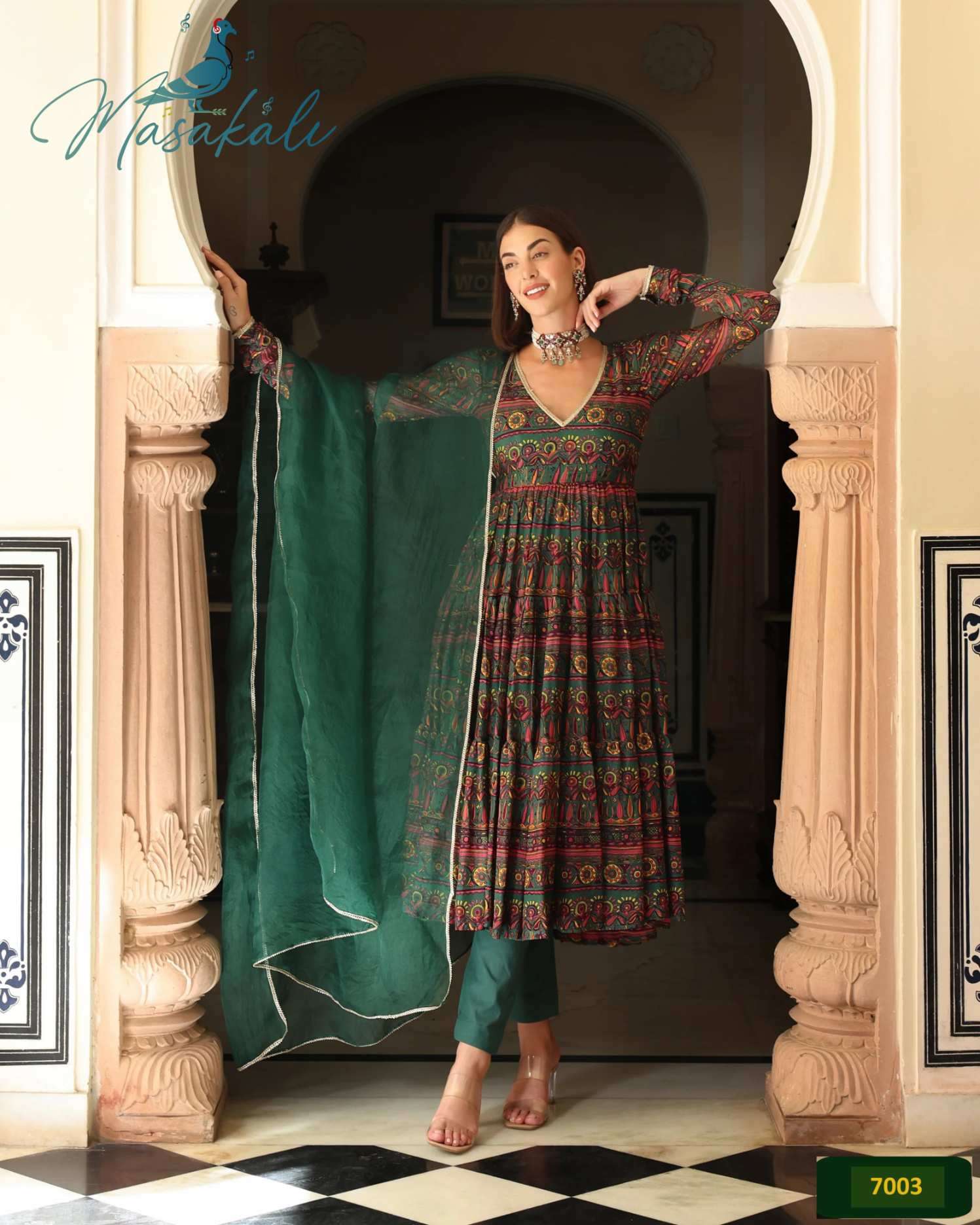 LUCACCI DESIGNER PRESENTS NEW CATALOUGE MASAKALI VOL 07 DESIGN NO-7003