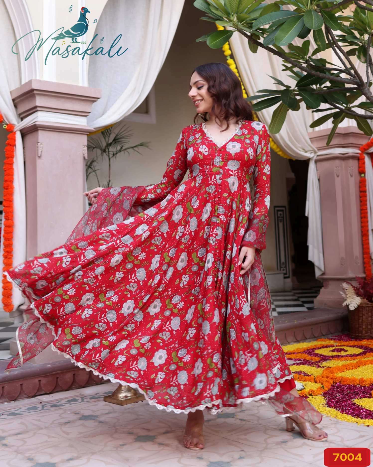LUCACCI DESIGNER PRESENTS NEW CATALOUGE MASAKALI VOL 07 DESIGN NO-7004