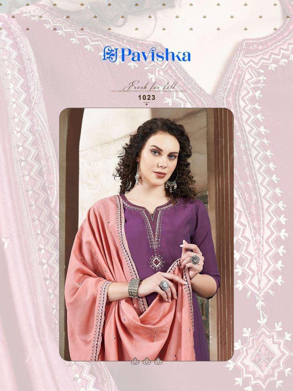 PAVISHKA FASHION PRESENTS NEW CATALOUGE DESIGN NO-1023