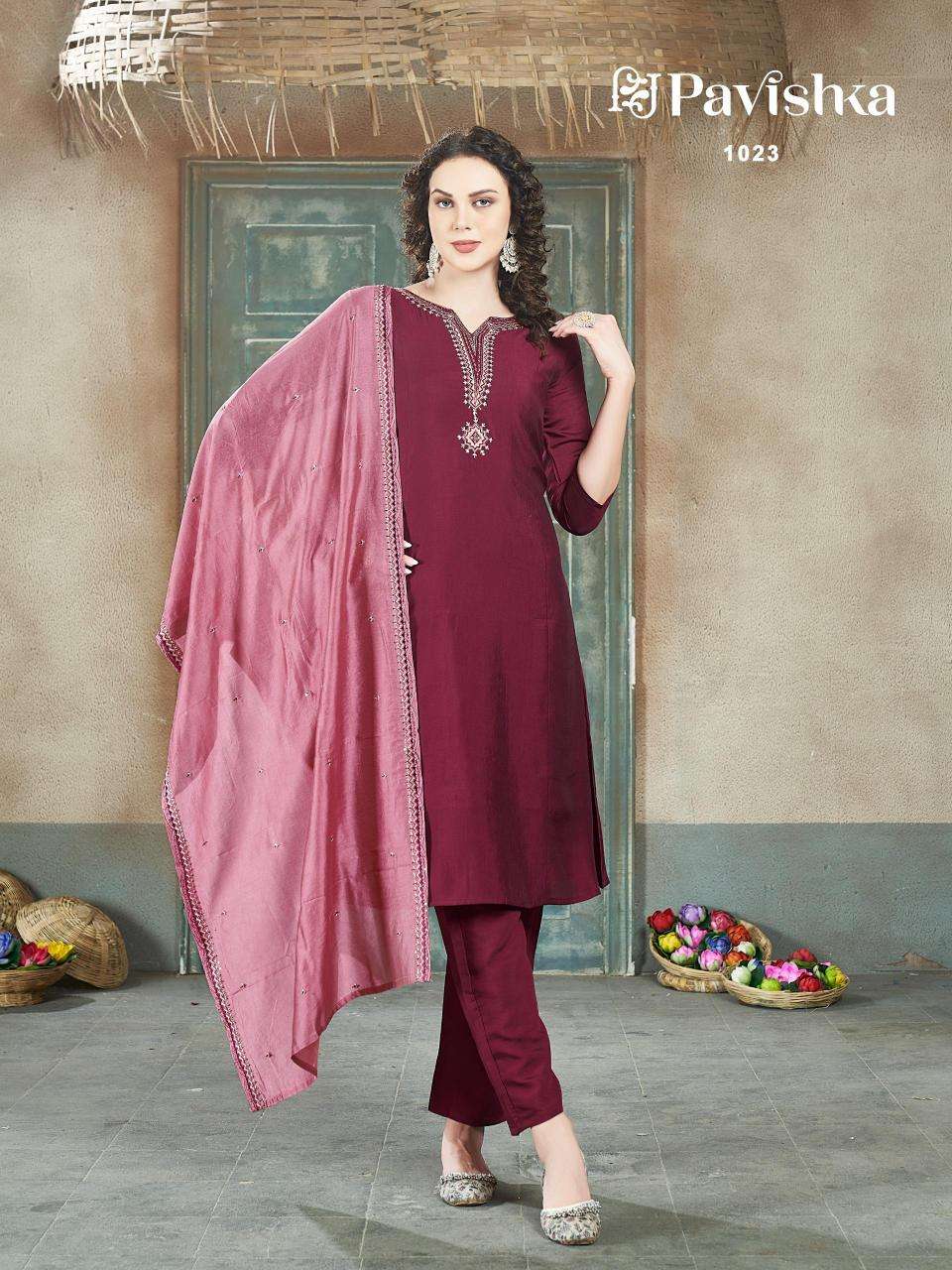 PAVISHKA FASHION PRESENTS NEW CATALOUGE DESIGN NO-1023