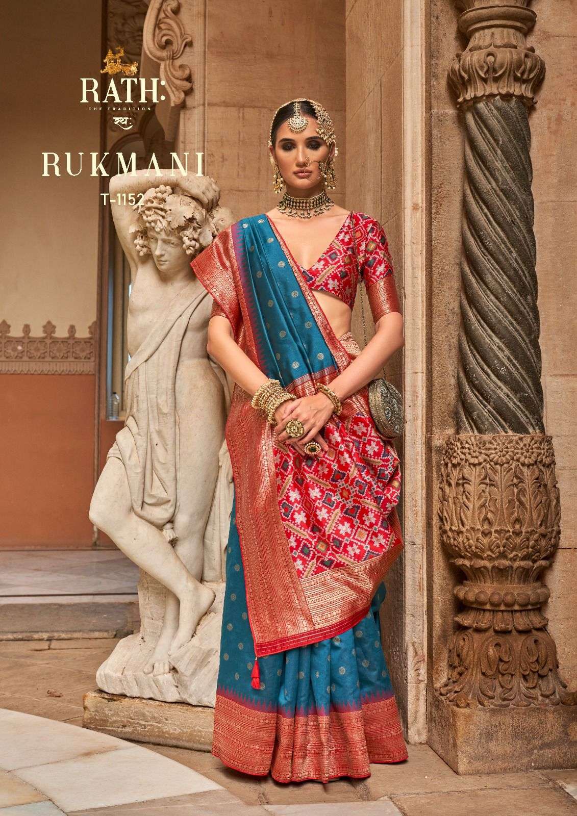 RATH PRESENTS NEW CATALOUGE RUKMANI DESIGN NO-T1152