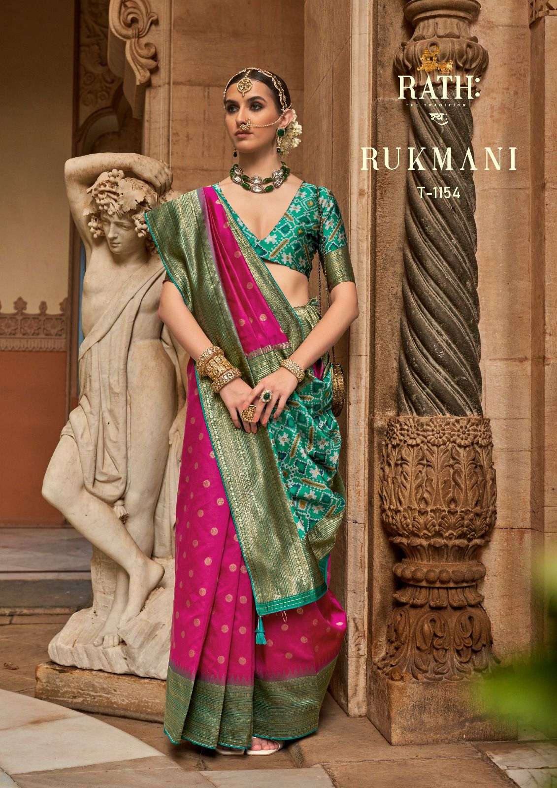 RATH PRESENTS NEW CATALOUGE RUKMANI DESIGN NO-T1154