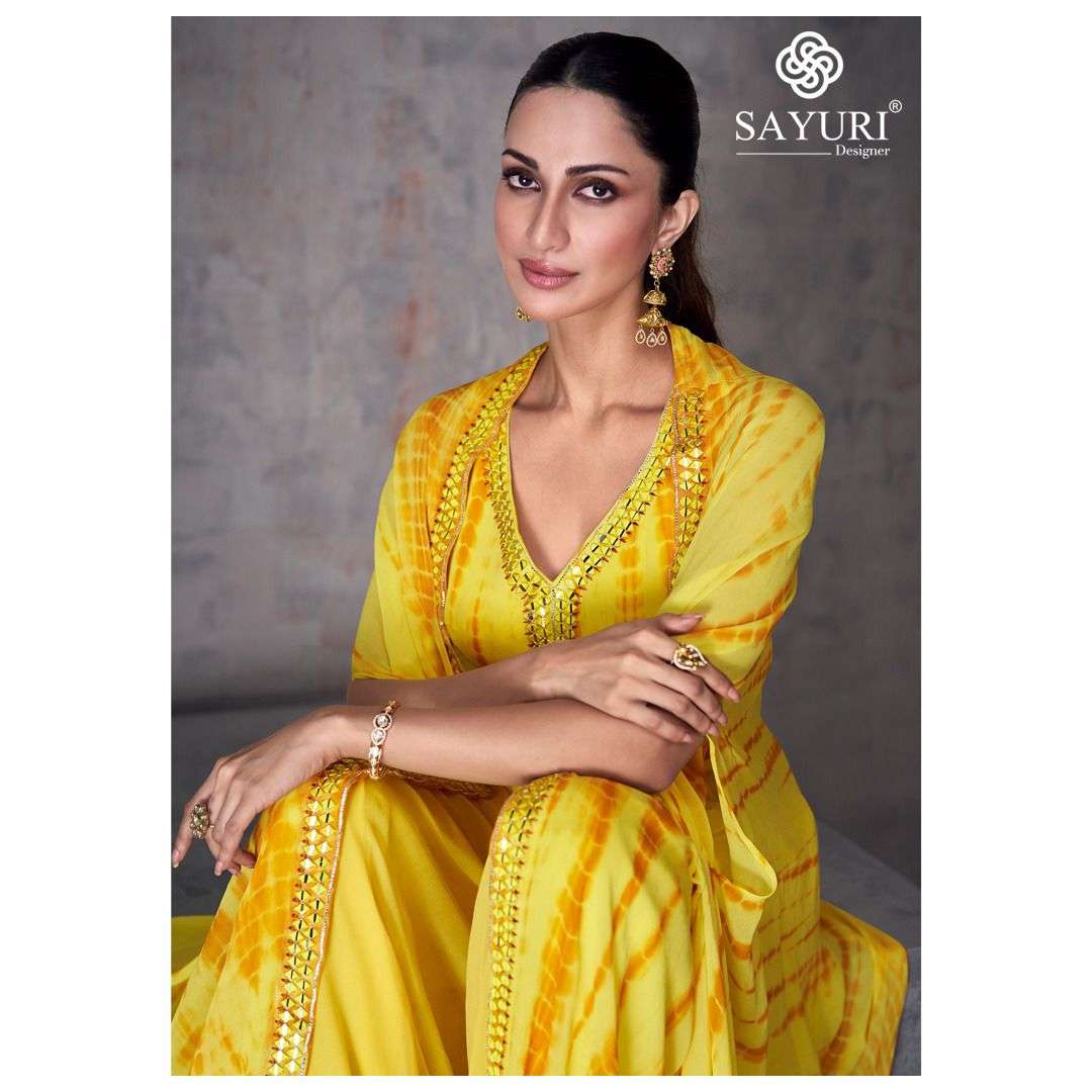 SAYURI DESIGNER PRESENTS NEW CATALOUGE KASHVI 