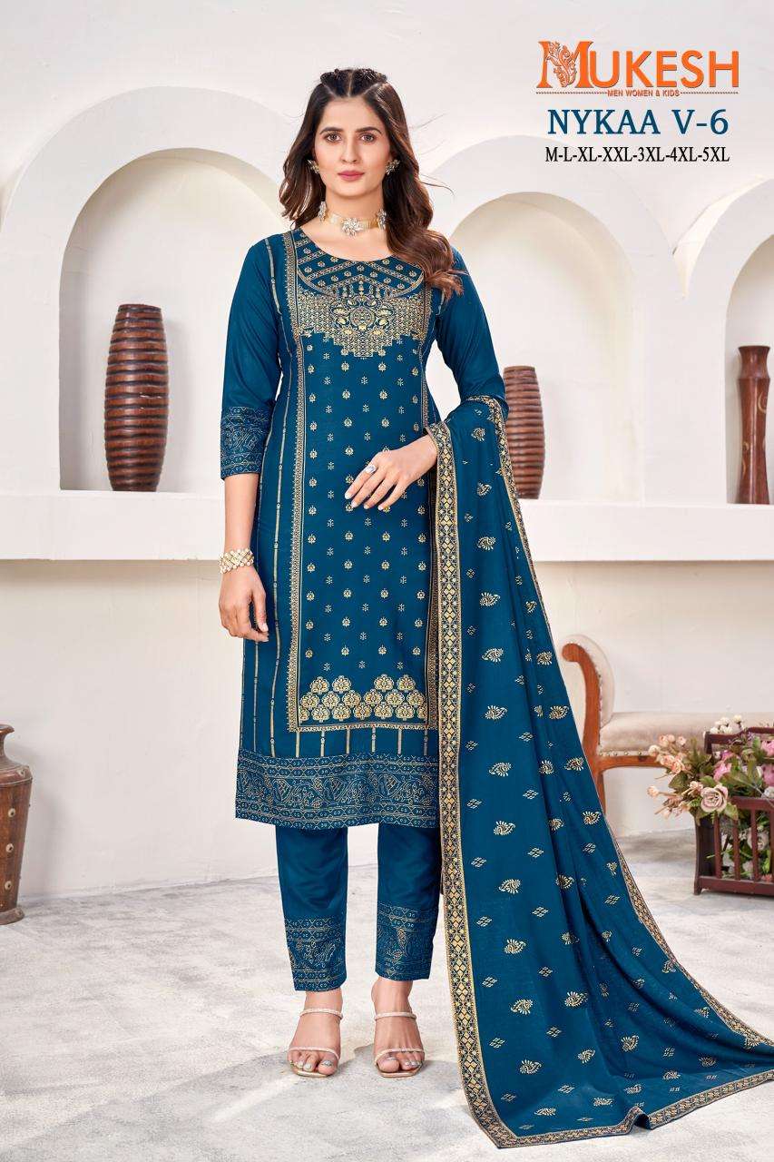 TEXOFAB PRESENTS NEW CATALOUGE NYKAA VOL-6 DESIGN NO-1006