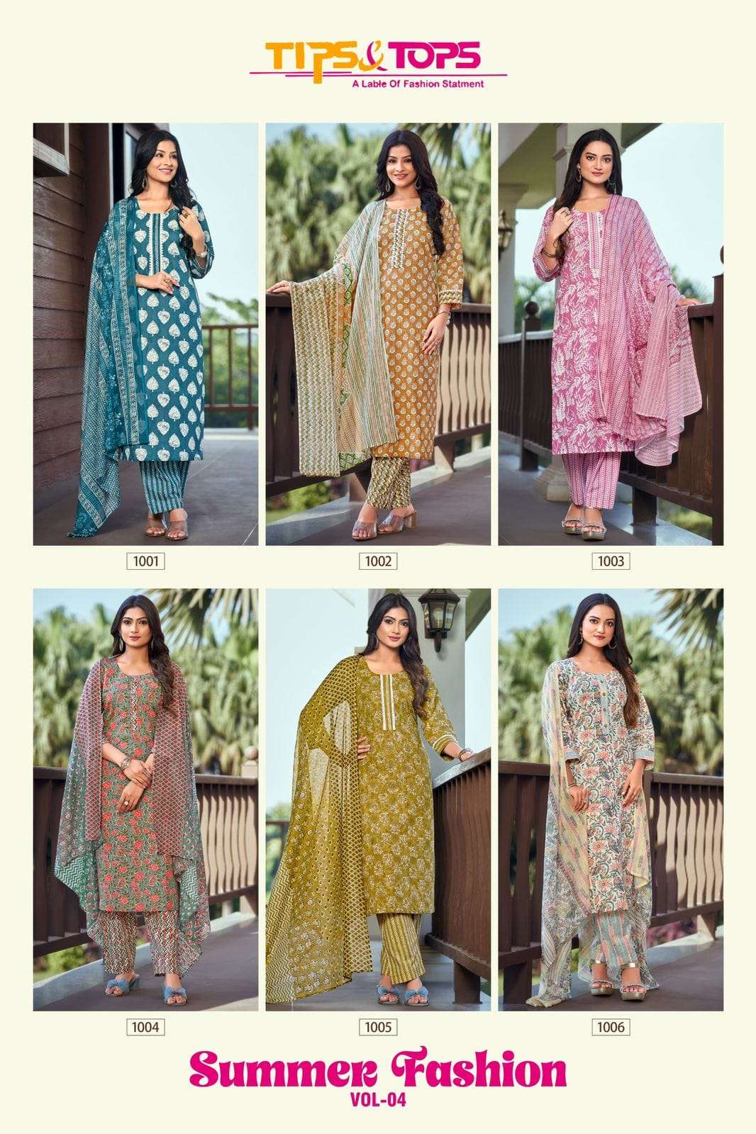 TIPS & TOPS PRESENTS NEW CATALOUGE SUMMER FASHION 01